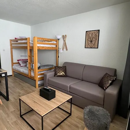 Апартаменты Tourmalet 2 Etoiles 4 Couchages Ла-Монжи